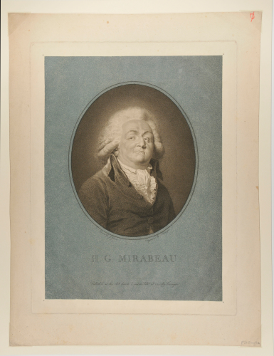Portrait of H.G. Mirabeau