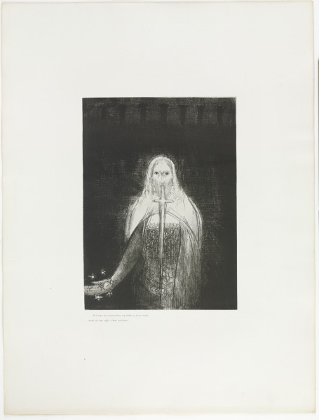 Et il avait en sa main droite sept étoiles, et de sa bouche sortait une épée aiguë à deux tranchants