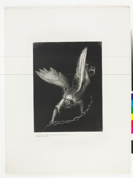 AND I SAW AN ANGEL COMING DOWN FROM HEAVEN, HAVING THE KEY OF THE BOTTOMLESS PIT AND A GREAT CHAIN IN HIS HAND