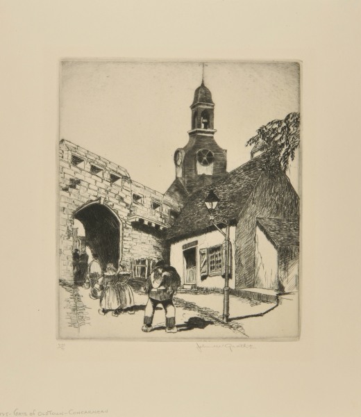 Gate of the Old Town, Concarneau