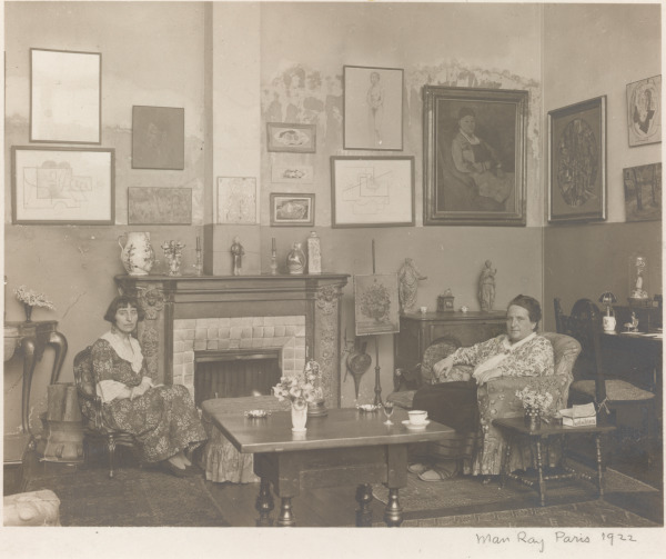Alice B. Toklas and Gertrude Stein, Rue de Fleurus, Paris, 1922