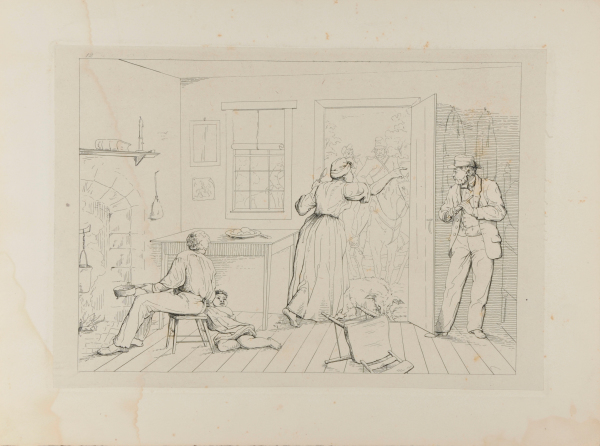 Slaves Concealing their Master from a Search Party