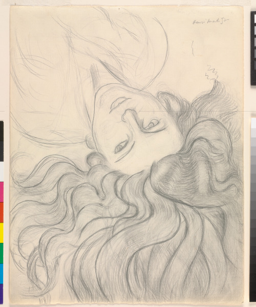 Study for “La Chevelure”