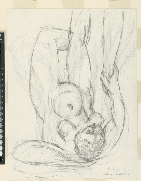 Une Négresse (study, recto and verso)