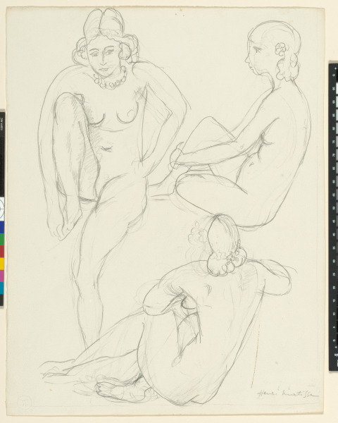STUDY FOR "THE NYMPHS"