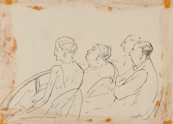 THE BOX (AT THE OPERA). REPRODUCED IN NEW MASSES