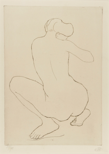 Crouching Woman