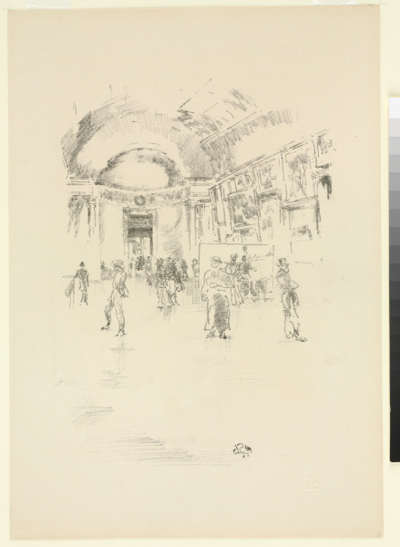 Le Salon Carre au Louvre