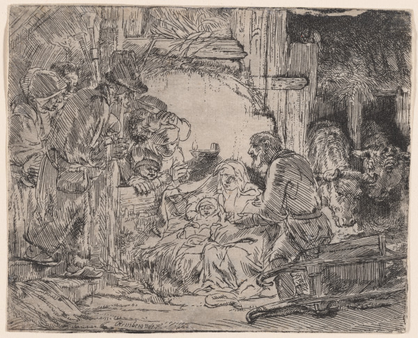 The Adoration of the Shepherds: With the Lamp