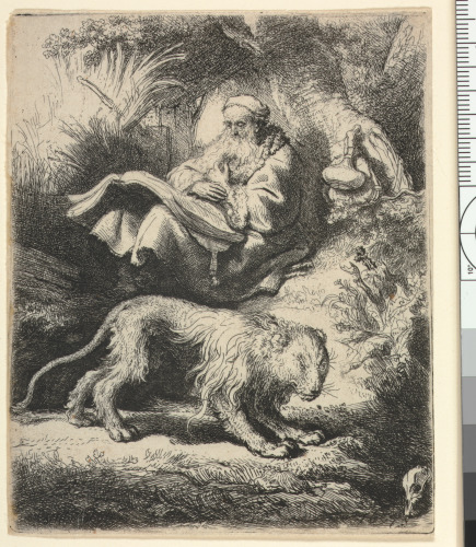 Saint Jerome Reading