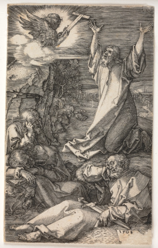 CHRIST ON THE MOUNT OF OLIVES