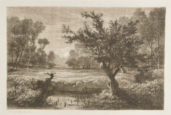 Lever de lune dans la vallée d'Andilly