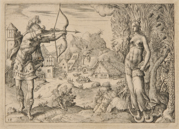 VIRTUE VICTORIOUS IN SPITE OF THE EFFORTS OF THE WORLD