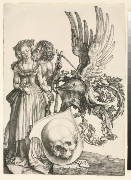 Coat of Arms with a Skull