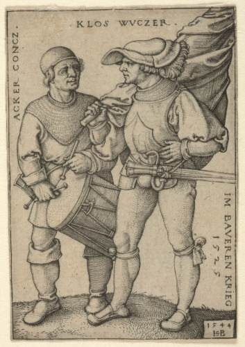 Standard Bearer and Drummer