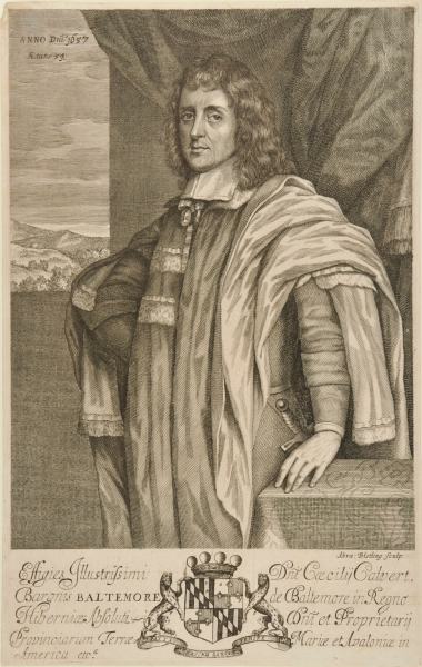 CECIL CALVERT, LORD BALTIMORE