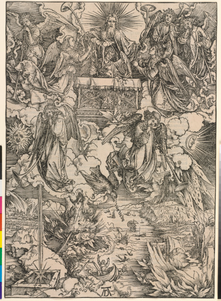 THE OPENING OF THE SEVENTH SEAL AND THE EAGLE CRYING "WOE"