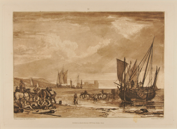SCENE ON THE FRENCH COAST