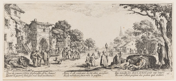 DYING SOLDIERS BY THE ROADSIDE