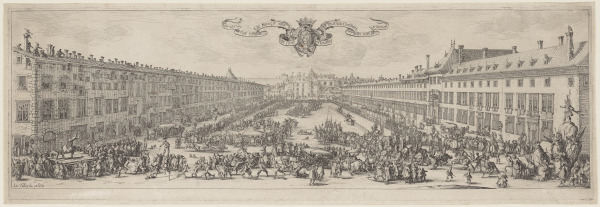 THE ARENA OF NANCY, ALSO CALLED THE NEW STREET OF NANCY