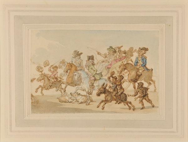 Travelers on the Epsom Road