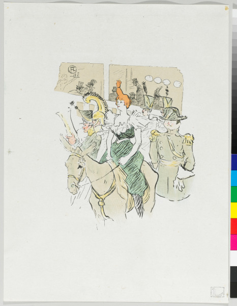 CARNIVAL AT THE MOULIN ROUGE, CHA-U-KAO'S ENTRANCE