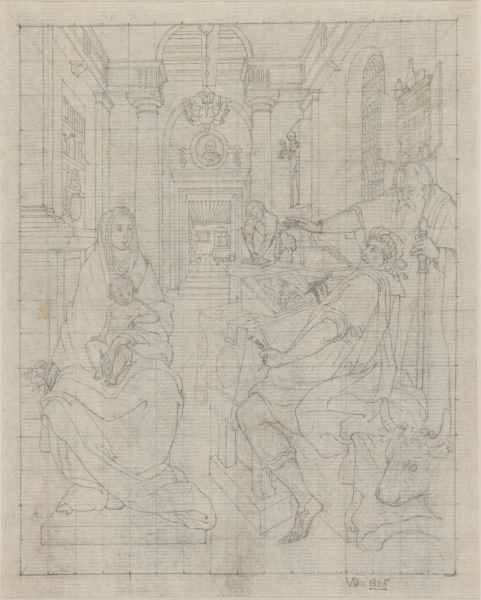 St. Luke Painting a Portrait of the Virgin