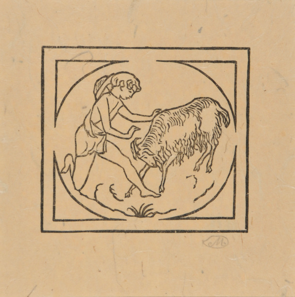 TITYRUS AND HIS BUCK (TITYRE ET SON BOUC)