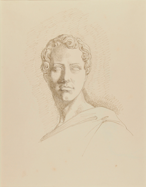 SCULPTURED CLASSICAL HEAD