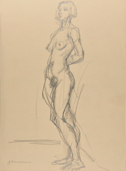Standing Nude