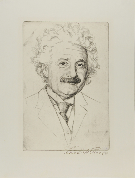 Portrait of Einstein