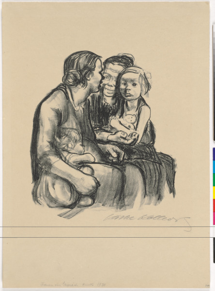 WOMEN CONVERSING (FRAUEN IM GESPRACH)