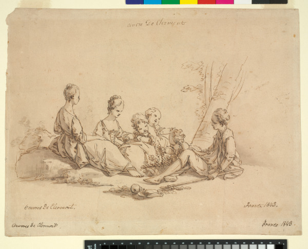 SHEPHERD AND SHEPHERDESS (RECTO); MARY MAGDALENE (VERSO)