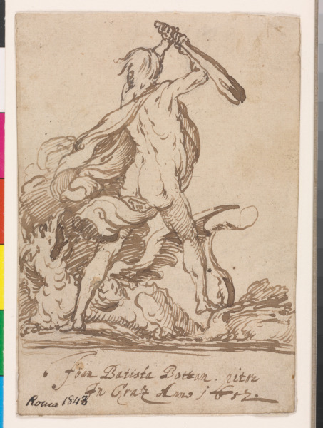 HERCULES FIGHTING CERBERUS