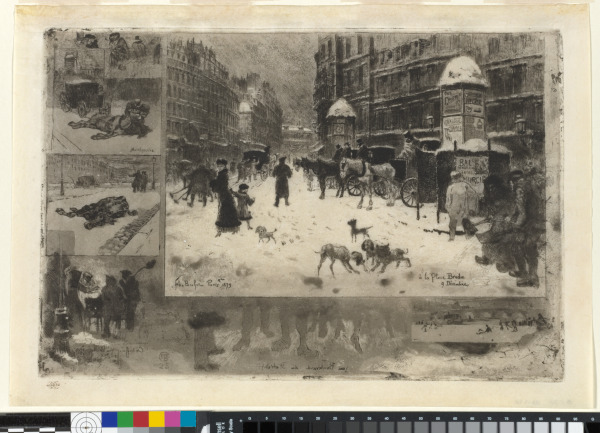 L'HIVER À PARIS OU LA NEIGE À PARIS