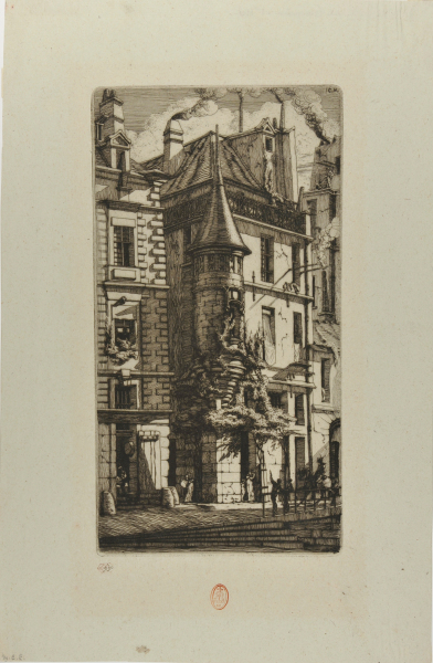 HOUSE WITH A TURRET, WEAVERS' STREET, PARIS