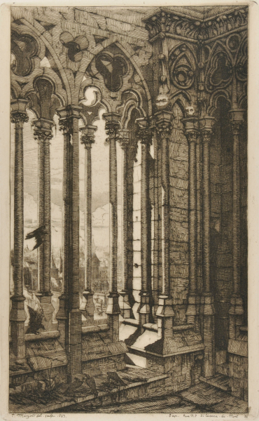 THE GALLERY OF NOTRE-DAME, PARIS