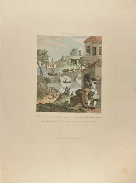 Frontispiece for Book on Perspective