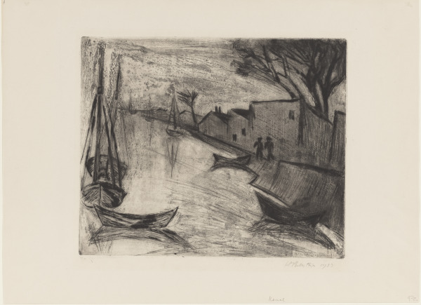 MIST ON THE RIVER (SEENEBEL AM STROM)