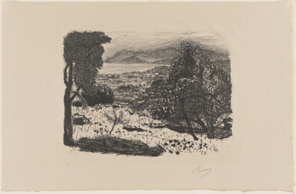 LANDSCAPE IN THE SOUTH OF FRANCE (PAYSAGE DU MIDI)