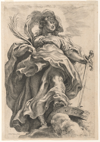 Saint Catherine in the Clouds