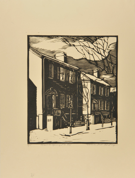 63 and 67 Spring St. in 1875