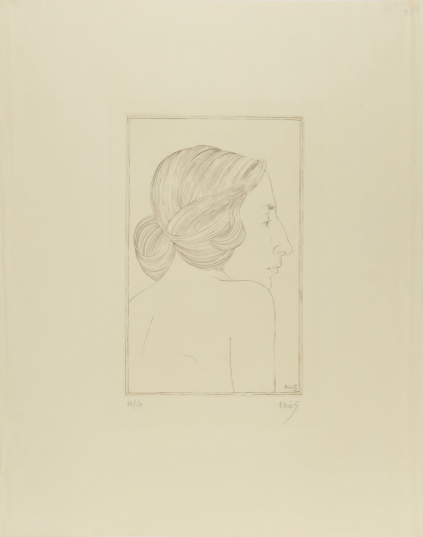 Portrait of Mrs. Bort. Gibbings