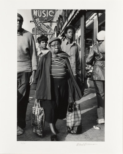 Shopping on Gay Street, East Baltimore, Maryland 1973