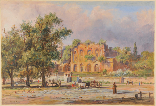 Ruins of the Palace of the Caesars