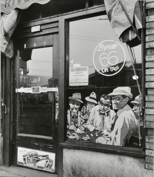 Gamblers in the Window. Portland, Oregon