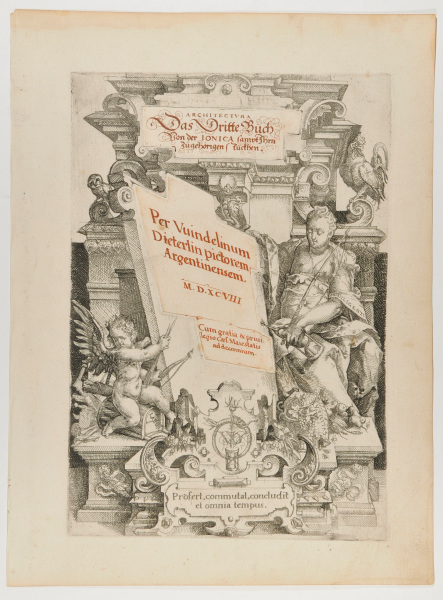 Title Page to the Third Book (Ionic Order)