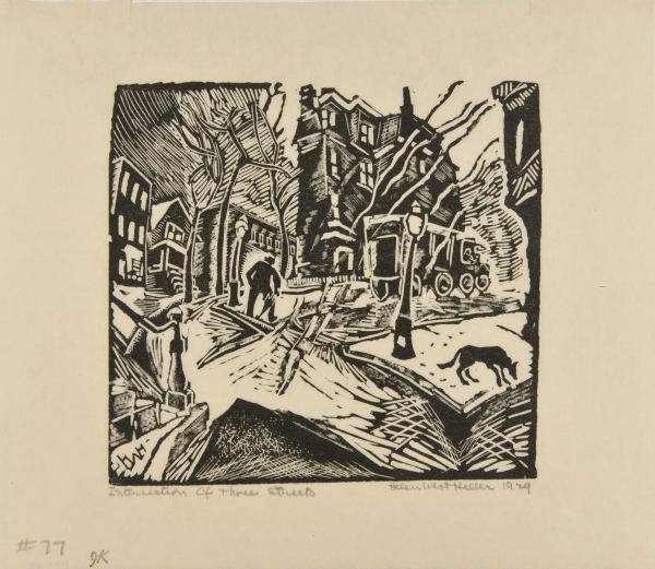 Intersection of Three Streets