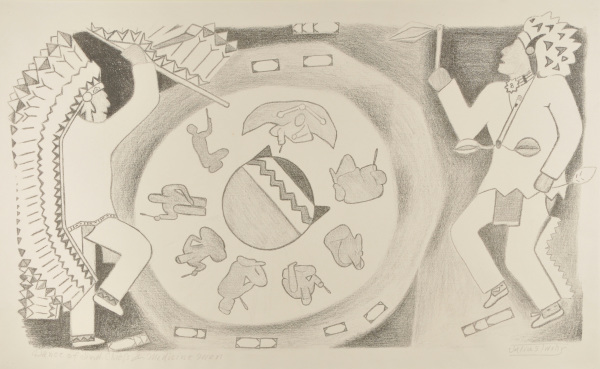 Dance of Ind. Chiefs & Medicine Men