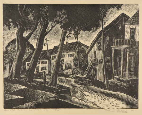 An Old Town in Illinois